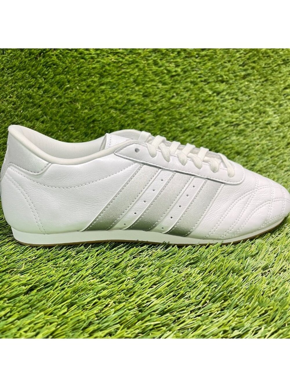 Adidas Taekwondo Lace Womens Size 8.5 White Athletic Lifestyle Shoes Sneakers